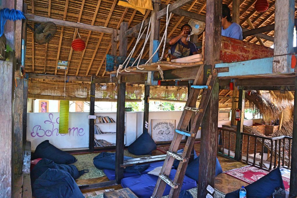 Gili La Boheme Hostel Τζίλι Τραγουανγκάν Εξωτερικό φωτογραφία